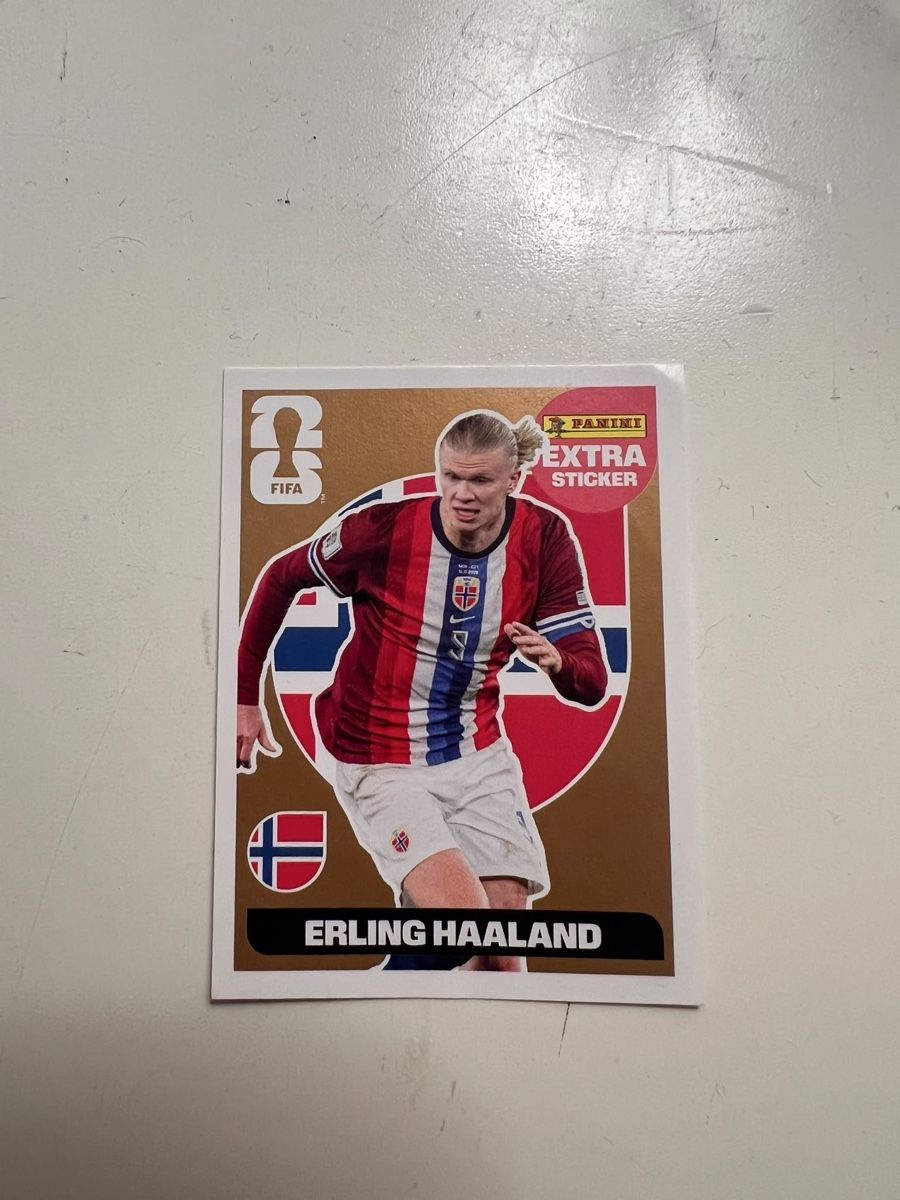 Panini Sammelbilder & Trading cards: Erling Haaland Extra Sticker gold – Neu (gemäss Beschreibung) aus Winterthur von Mhaselnuessli