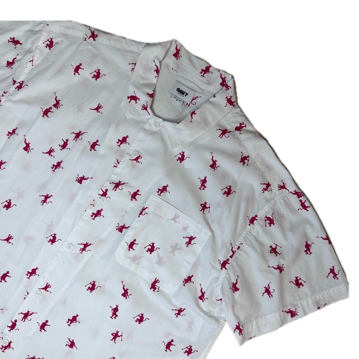 Carhartt Hemden: Obey Shirt with Devil Print – Gebraucht aus St. Gallen von look-twice 1