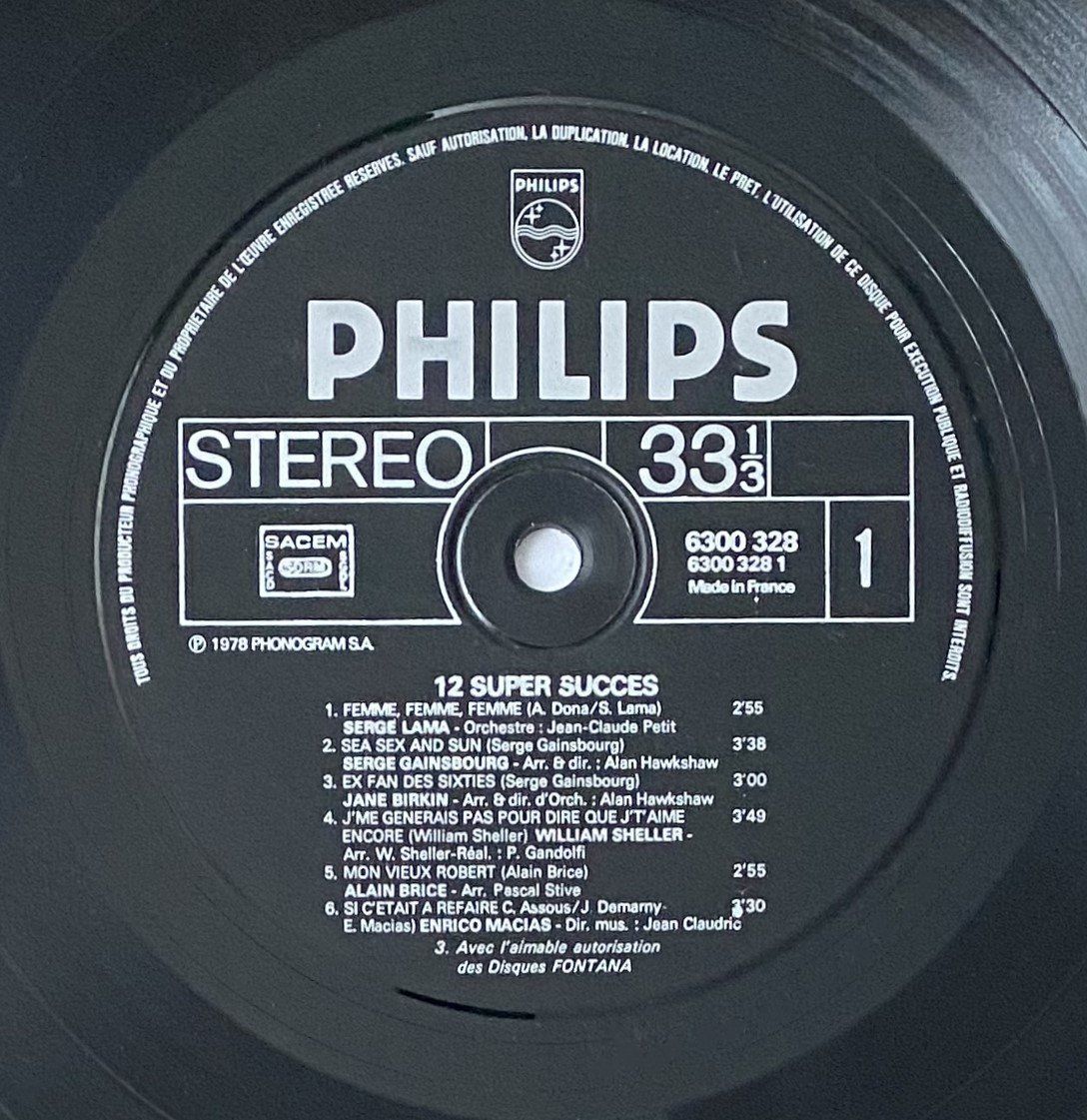 Dischi in vinile: 12 Super Succes (Pop, Chanson) – Usato da Flums venduto da Empe1 2