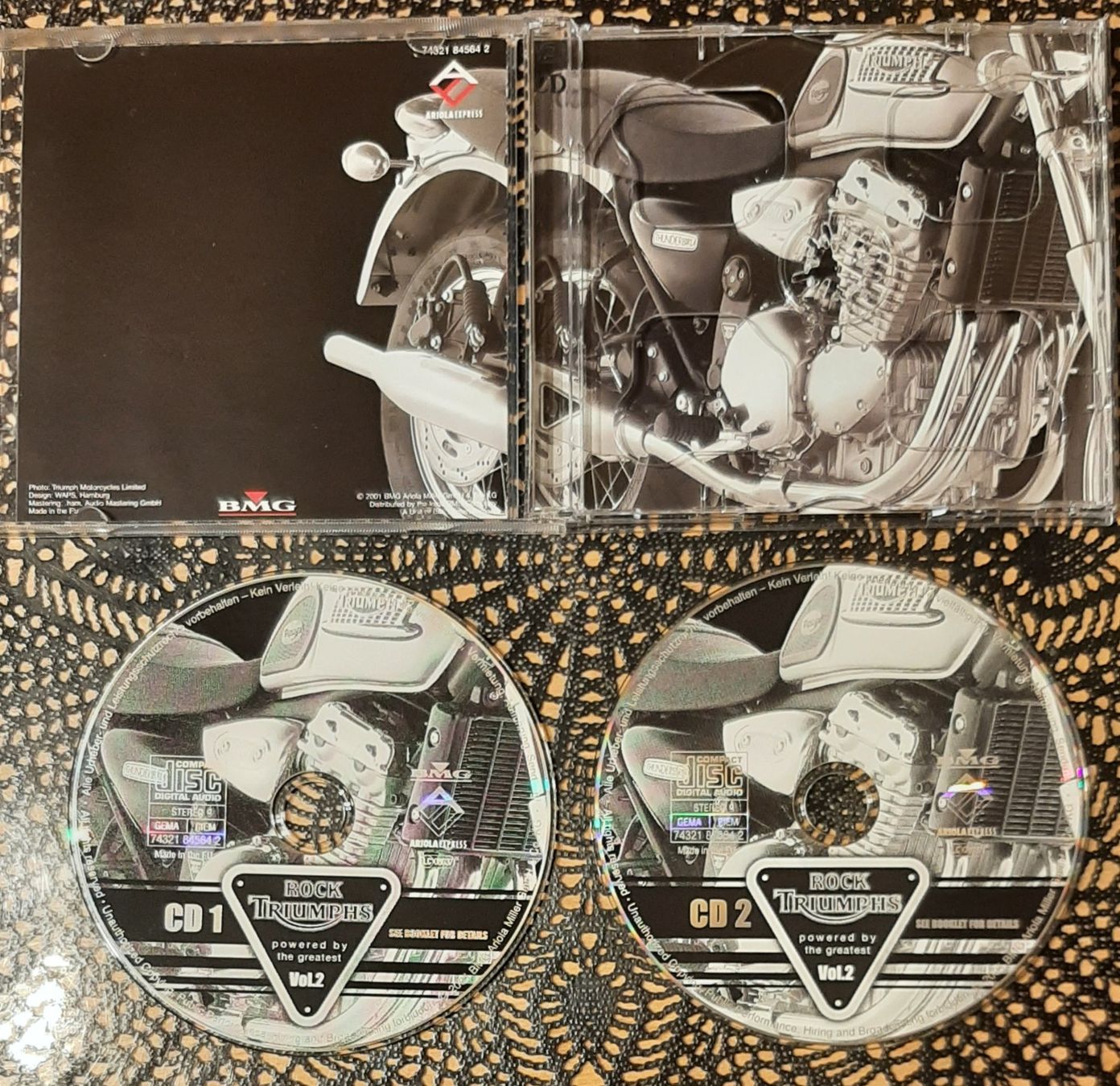 CD: Rock Triumphs Vol.2, 2CD Rock Compilation 2001 – Usato da Schönenberg TG venduto da breiti12 2