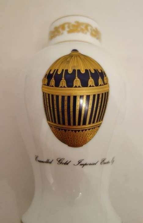 Vasi & Recipienti: Original Faberé Gefäss Neu – Nuovo e nell'imballaggio originale da Zürich venduto da Nazerali8002 1