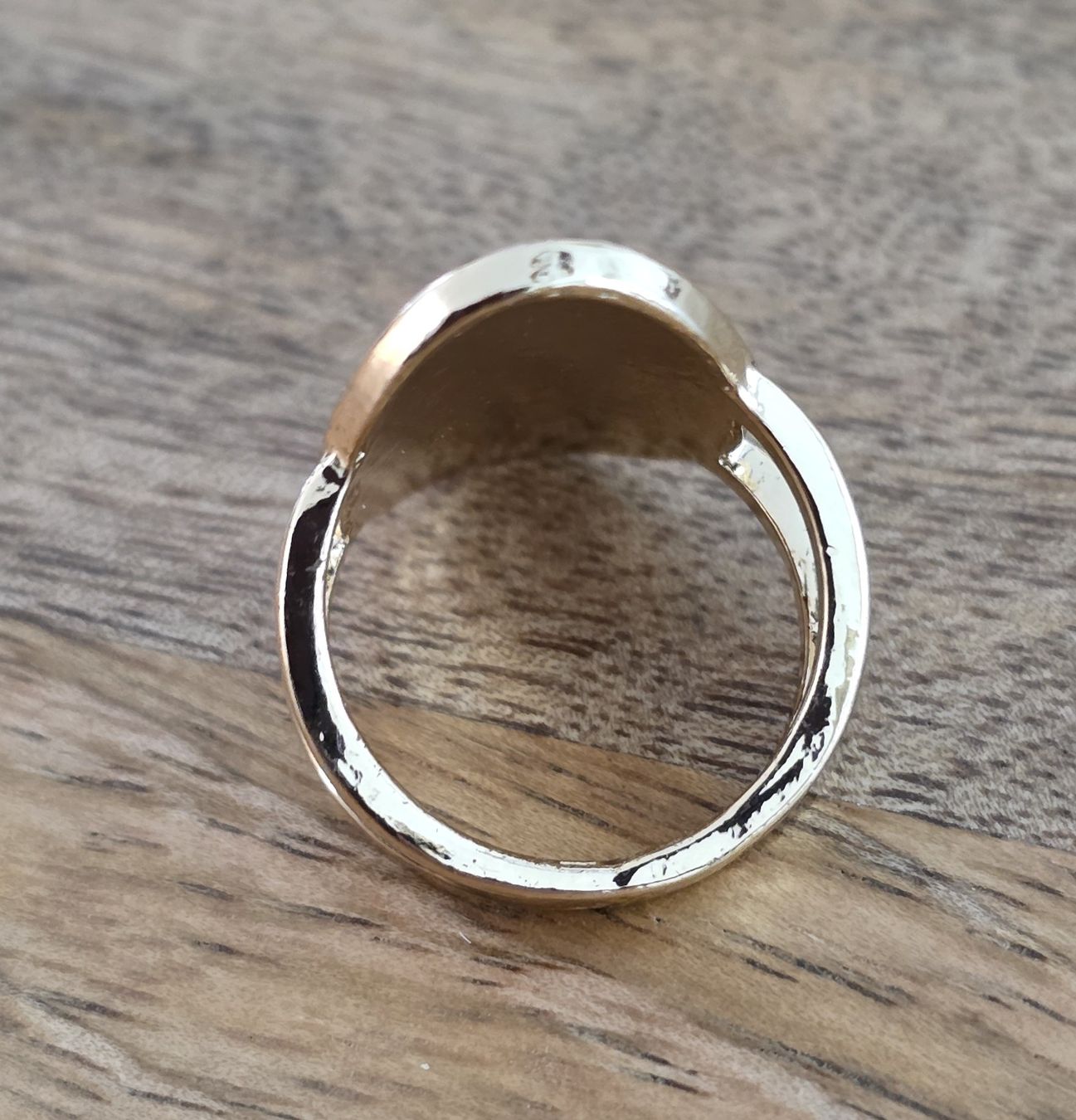 Ringe: Ring goldfarben  Grösse ca 54.7 / 17.41 – Neu (gemäss Beschreibung) aus Rheinsulz von Gilea 2