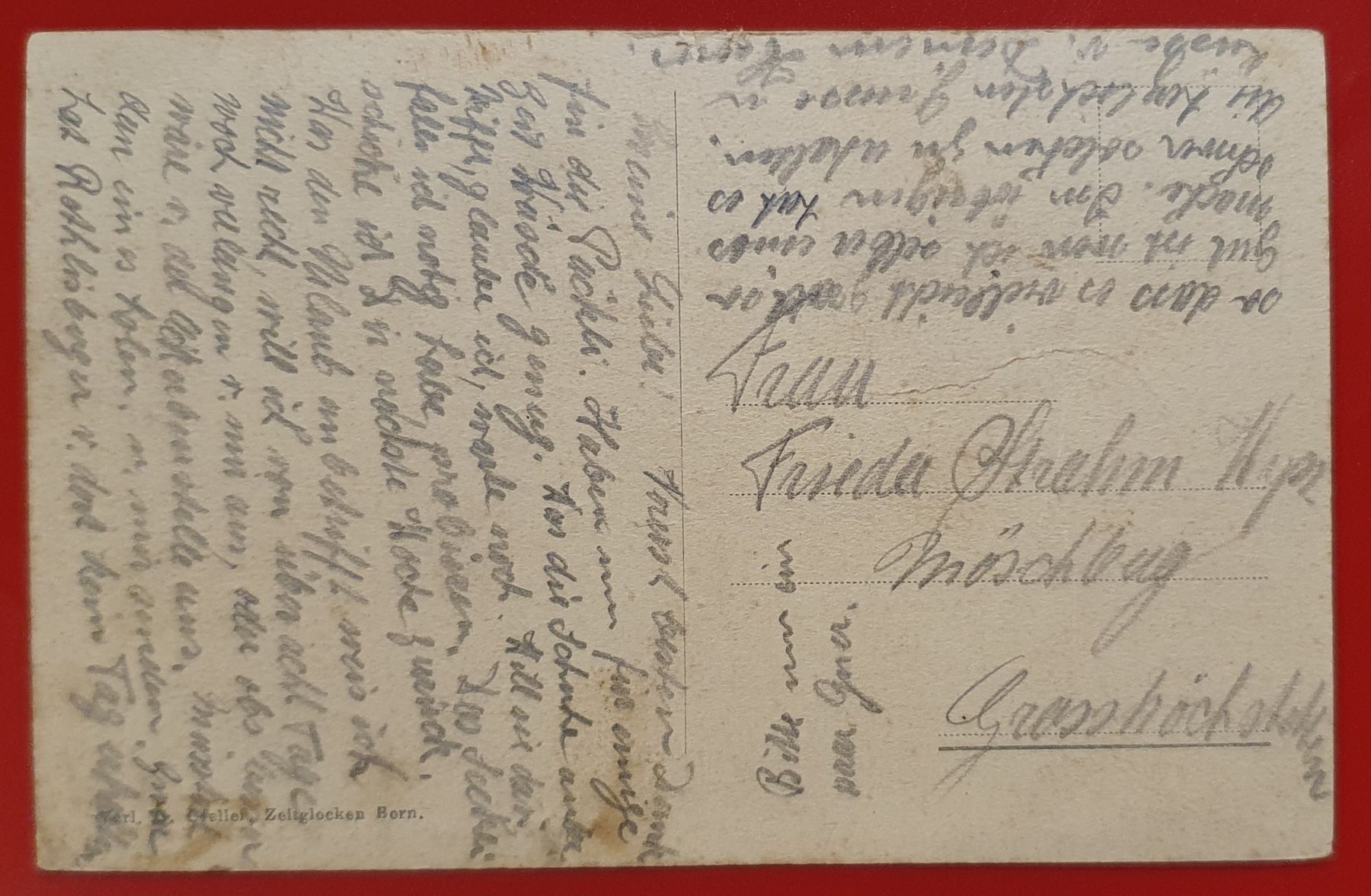 Cartoline postali: Thörishaus - Restaurant z. Sternen – Usato da Kreuzlingen venduto da Rschweiz1 1