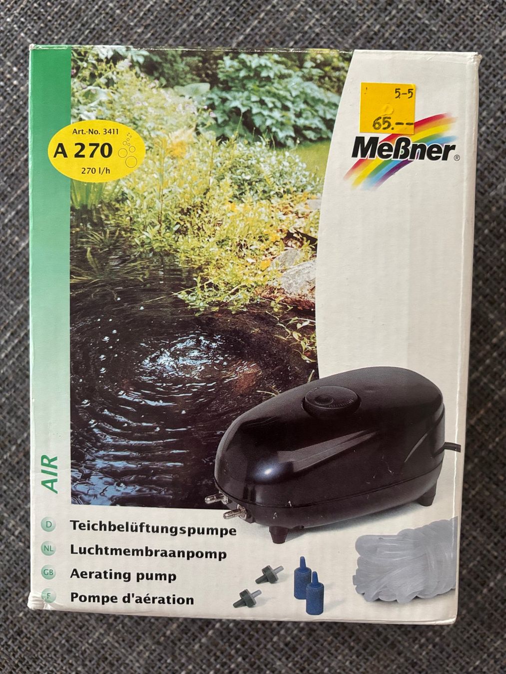 Pumpen & Teile: Teichpumpe, Aquarium Pumpe – Neu und originalverpackt aus Gossau SG von Gusho 1