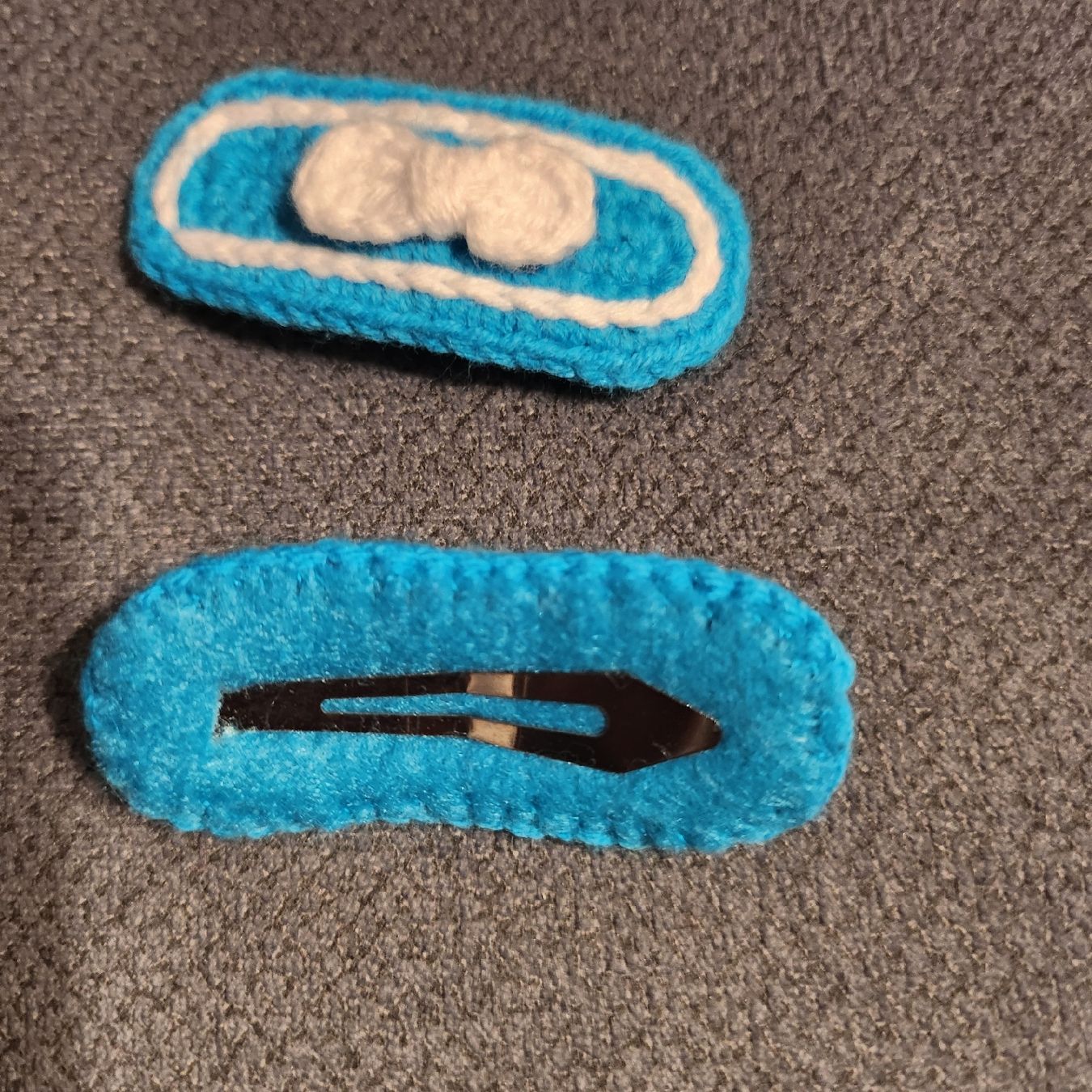 Accessori per capelli: Handgemachte Haarspangen blau – Nuovo e nell'imballaggio originale da Grafstal venduto da sel_yil 1