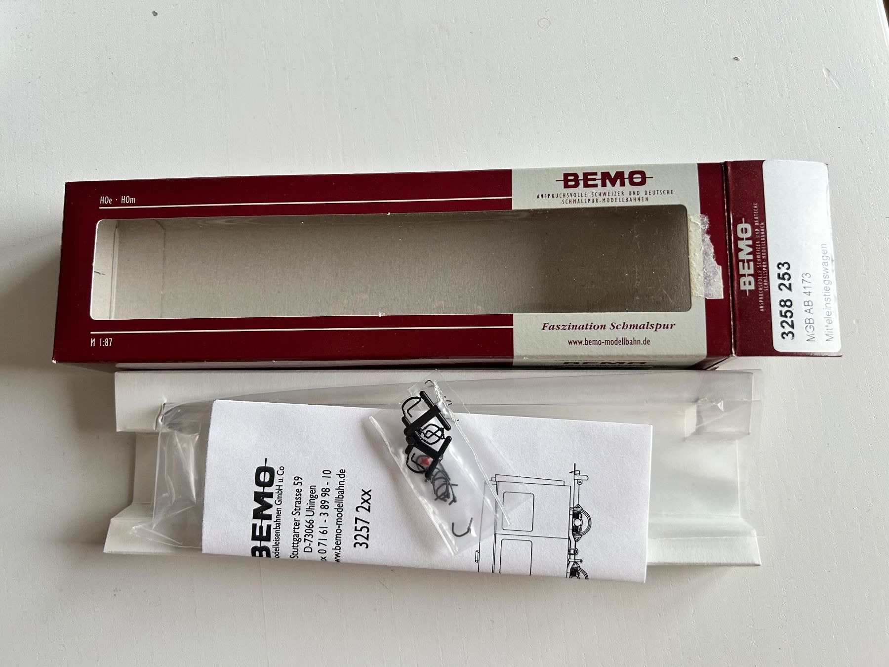 Bemo Modellini di ferrovie: Bemo MGB AB 4173 – Usato da Olten venduto da Simon1444 2