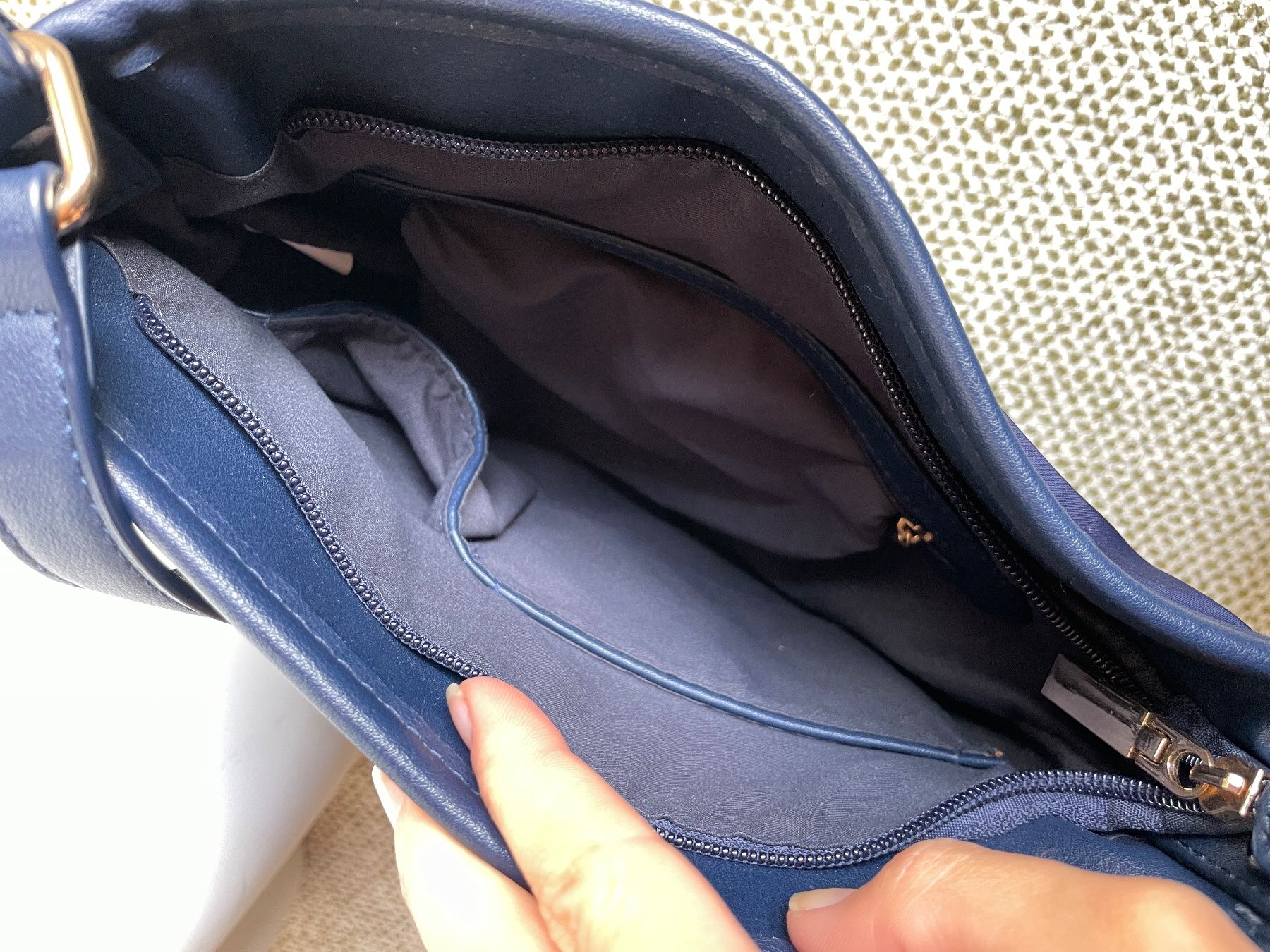 Manor Borse da donna: Handtasche dunkelblau, Manor, ungebraucht – Usato da Volketswil venduto da n_r_5gdf 1