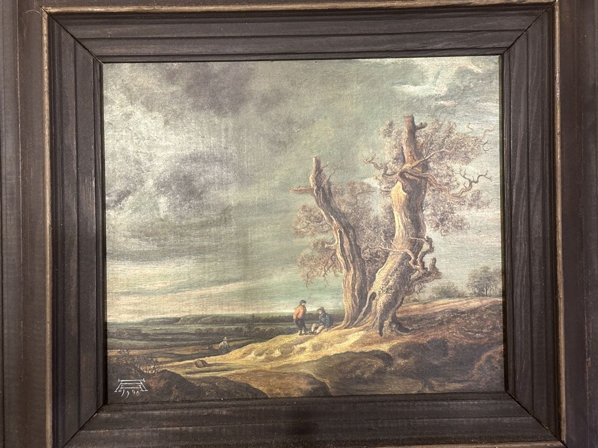 Dipinti: Gemälde mit einem grossen Baum – Nuovo (secondo la descrizione) da St. Gallen venduto da Gio3399 2