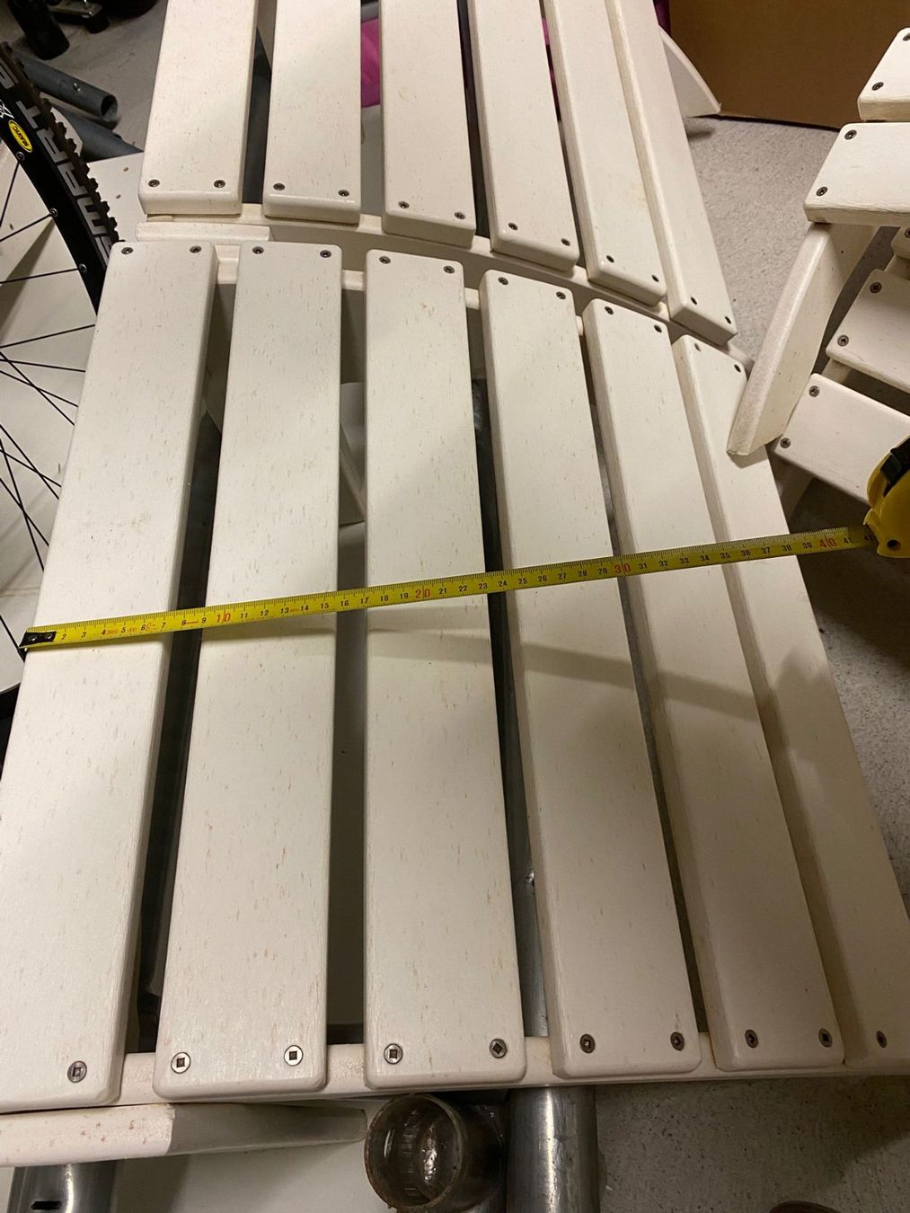 Poltrone: 4 Classic Adirondack Deck Chairs &  Matching Footrests – Usato da Zürich venduto da inf_y5qz 3