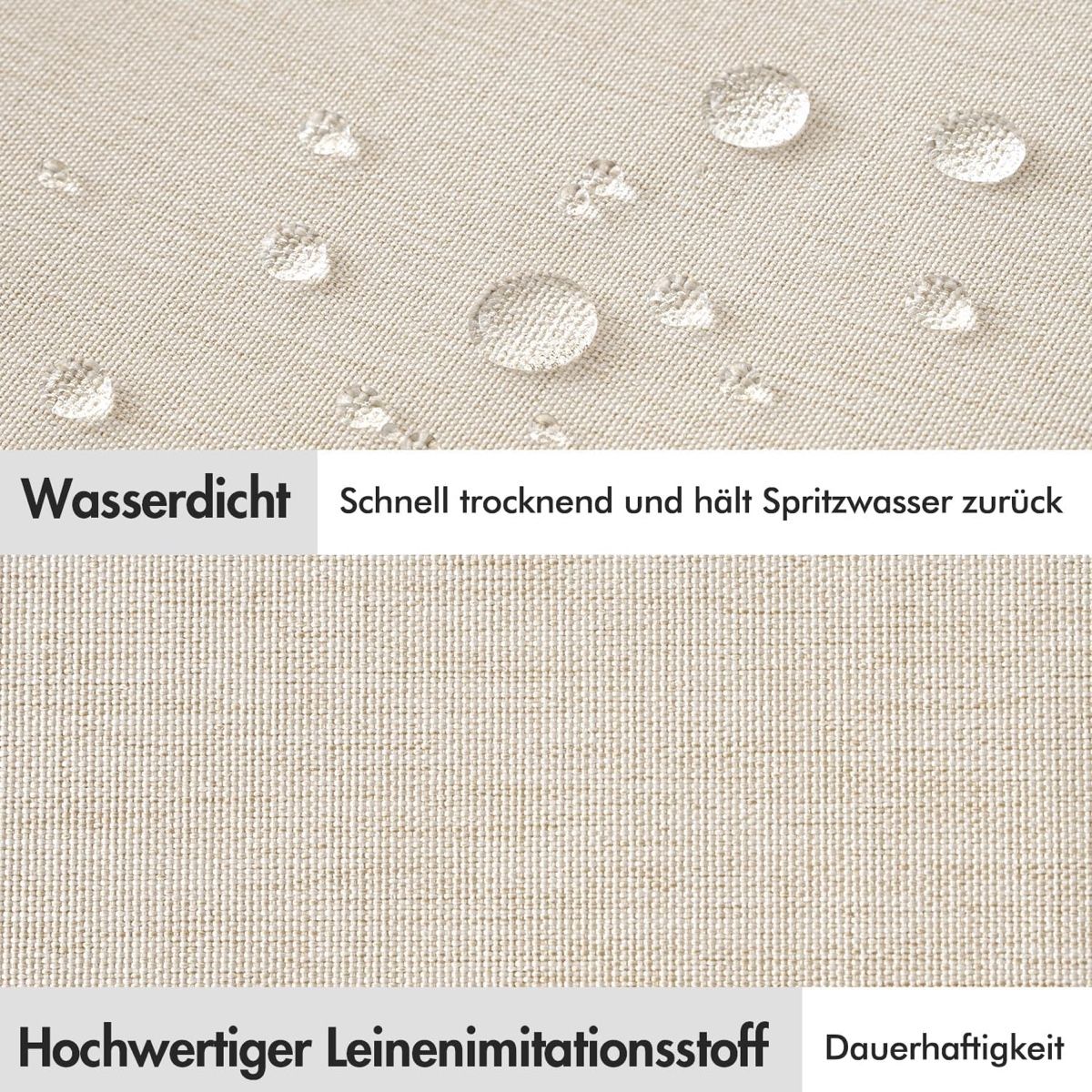 Tende: MIULEE Leinen Duschvorhang 180x200 – Nuovo e nell'imballaggio originale da Solothurn venduto da michelleschmid 3