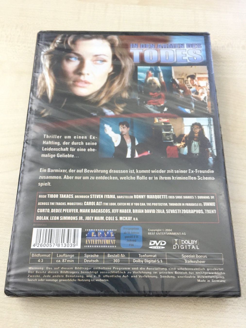 Tutti i DVDs: In den Armen des Todes – Nuovo e nell'imballaggio originale da Rüti ZH venduto da alumedien 1