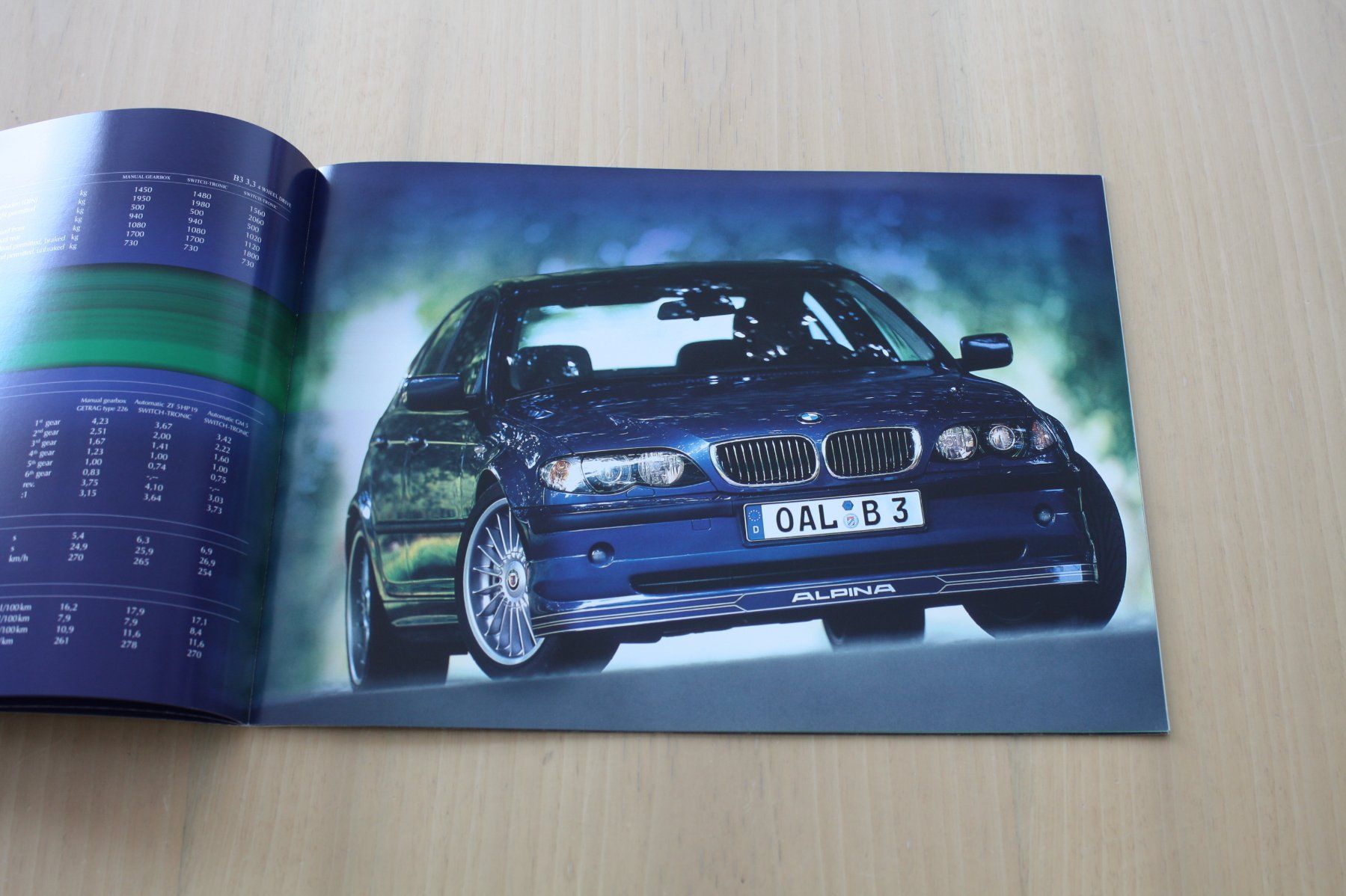 Alpina Documenti: Alpina Prospekt 2004 – Usato da Wikon venduto da erwin400 3