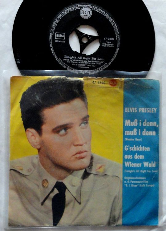 Si Elvis Presley Muss I Denn Muss I Denn Rca De 1961 Kaufen Auf Ricardo