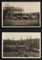 R720  /  2 cartes  " cyclone du 12 juin 1926 " neuves