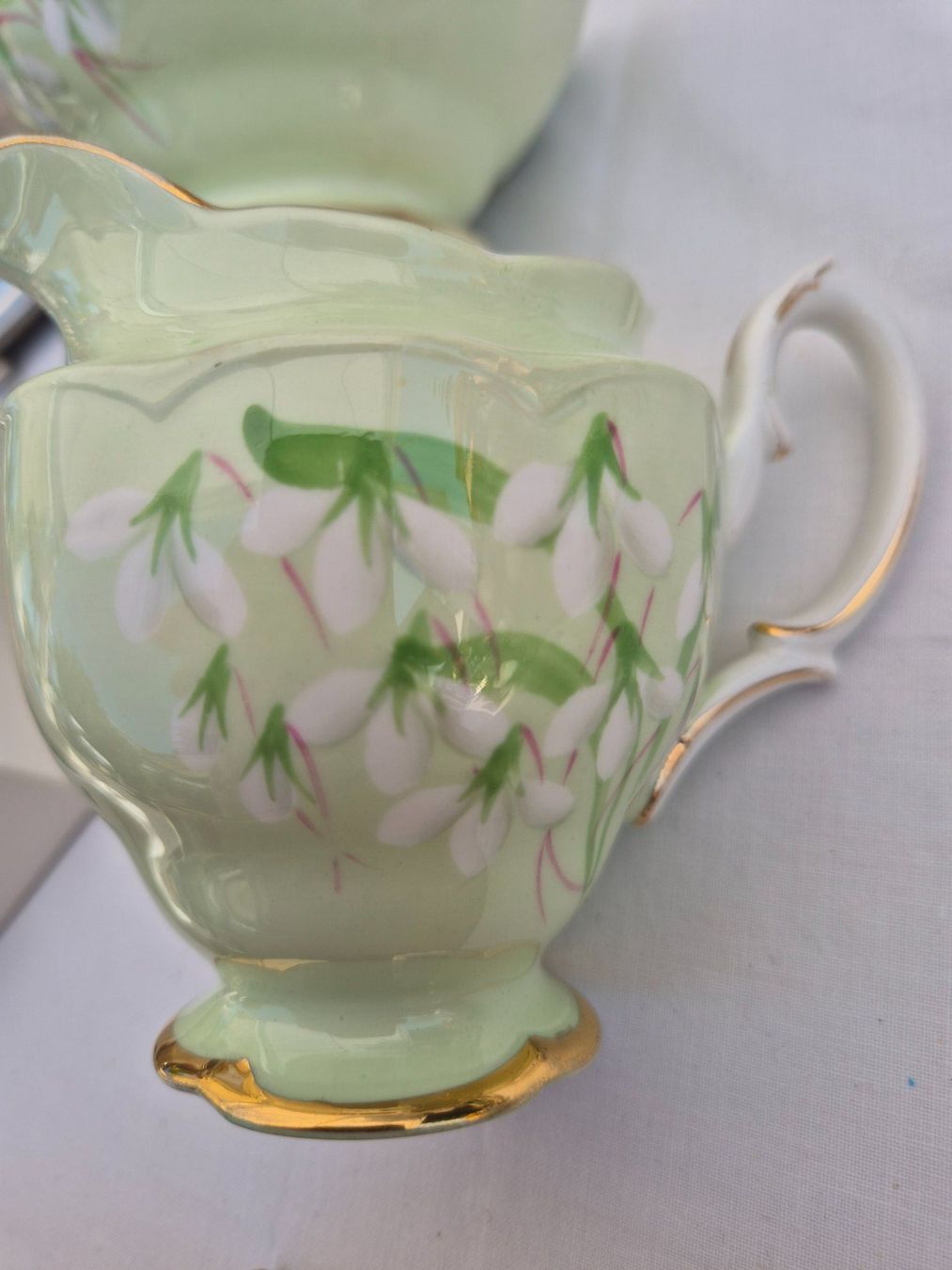 Zuccheriere: Zuckerdose und Milchkännchen, Royal Albert – Usato da Bern venduto da aronari 2