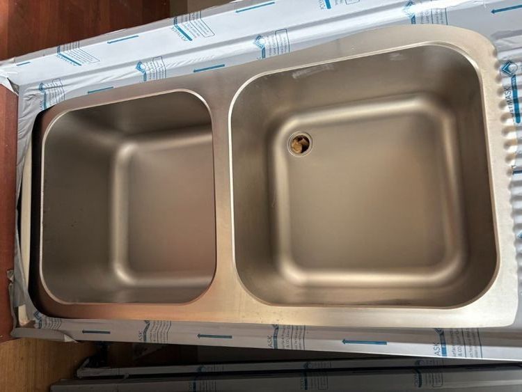 Lavabi & lavandini: Gastro CNS  Doppelwaschbecken Neu – Nuovo (secondo la descrizione) da Oensingen venduto da Fischer040 1