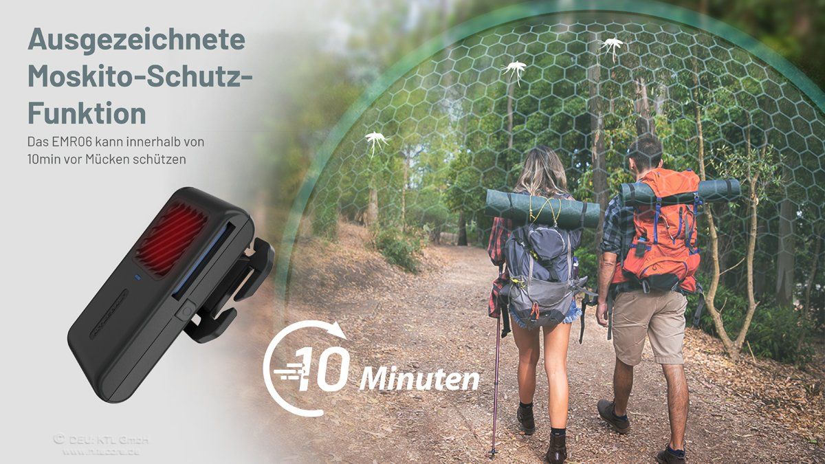 Deodoranti per ambiente: Insektenschutz, integrierter Akku - Nitecore EMR06 – Nuovo (secondo la descrizione) da Grüningen venduto da Prolumin 7