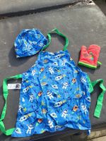 Kinder Back-/Koch Schürzen Set, blau