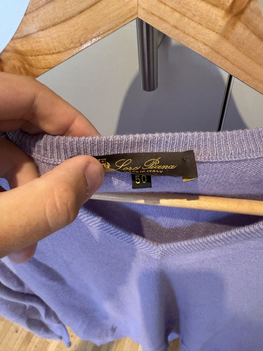 Loro Piana Pullover & Sweatshirts: Loro Piana V Cashmere Pullover – Gebraucht aus Genève von SG_73 1