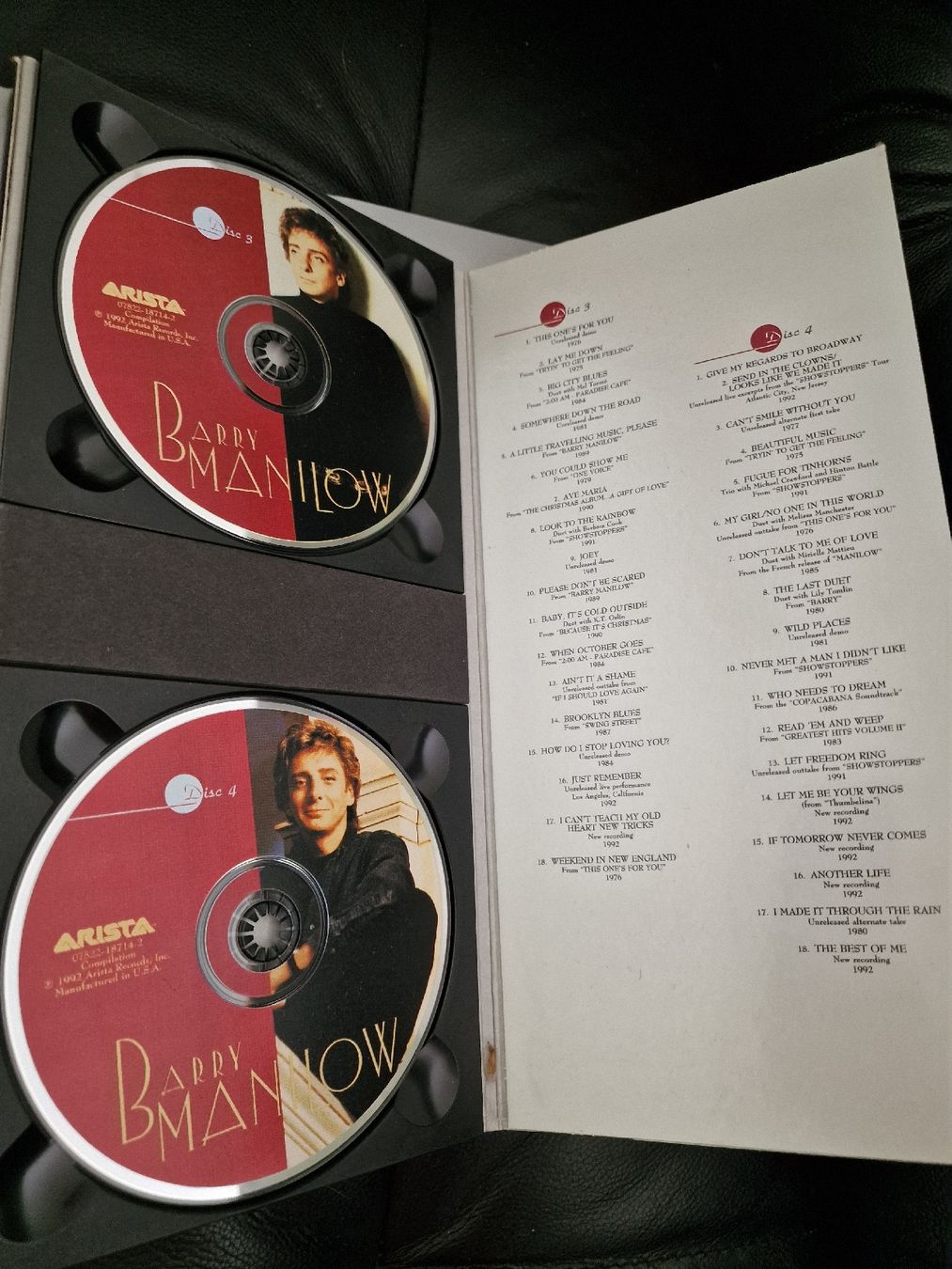 CDs: Barry Manilow - The Complete Collection – Gebraucht aus Kerns von d_s_obwalden 4