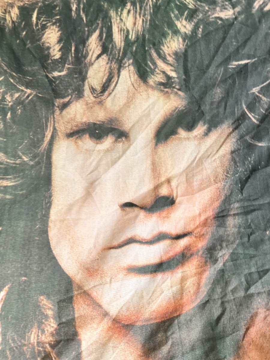 Tutte le decorazioni: 90s Rare Jim Morrison Tapestry Wall Hanging – Usato da Lausanne venduto da Danash 5
