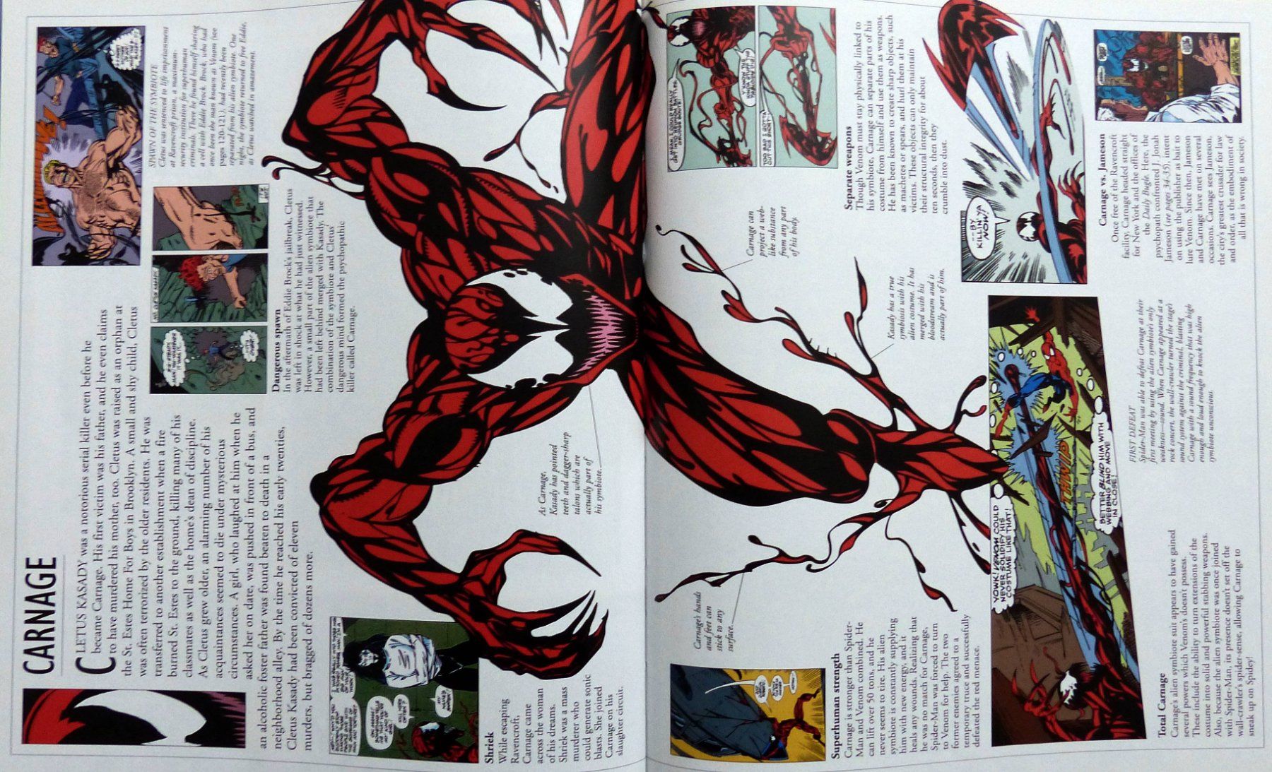 Libri: SPIDER-MAN THE ULTIMATE GUIDE HARDCOVER BOOK MARVEL 2001 – Usato da Lugano venduto da YouWantUS 7