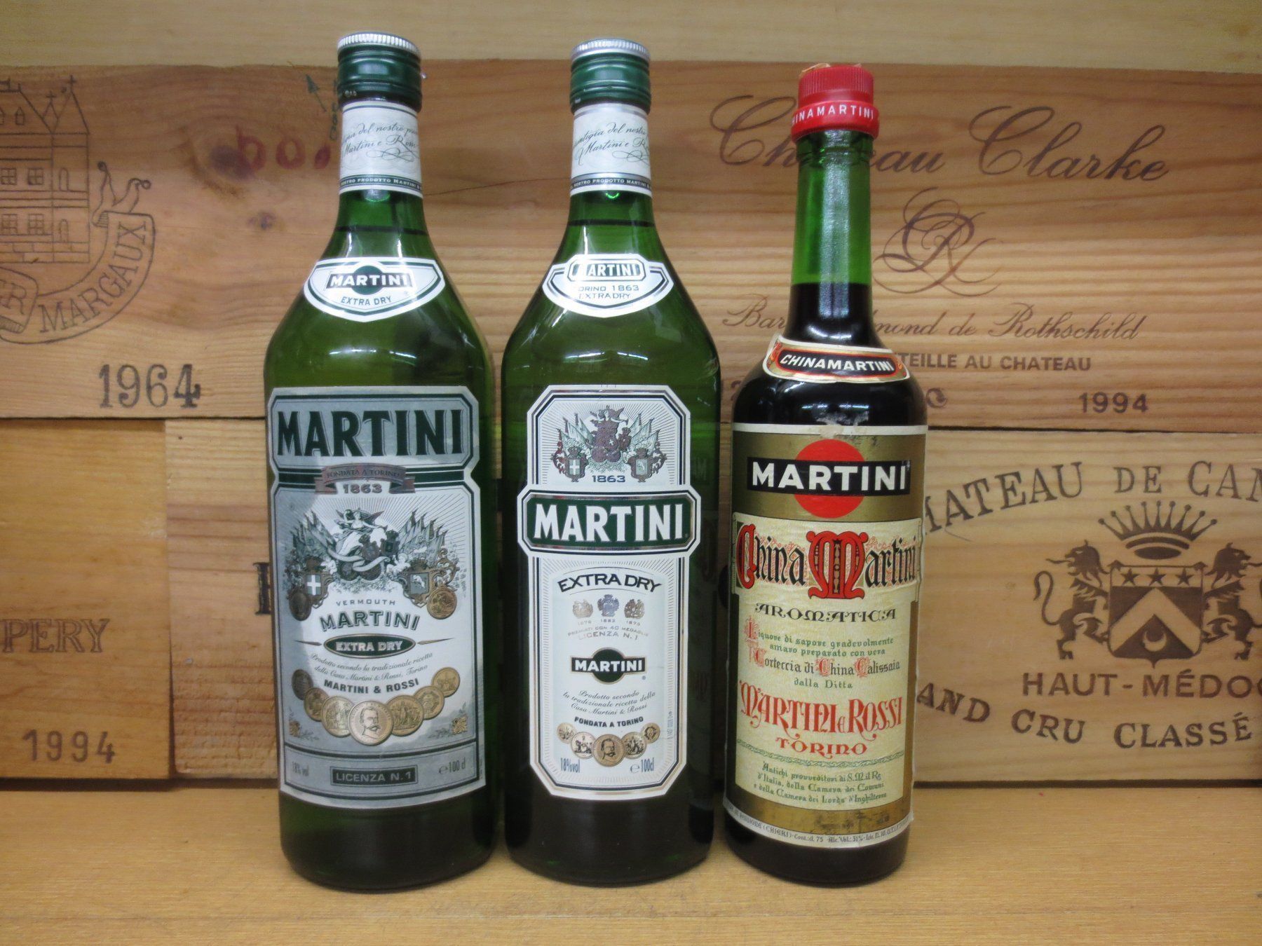 Martini Bevande alcoliche: 3 Fl. Martini  (Lot 562) – Nuovo (secondo la descrizione) da Schöftland venduto da Luxury-Store