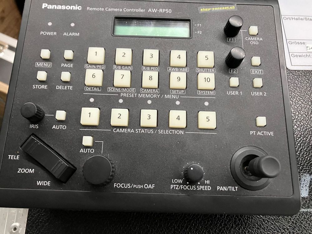 Panasonic AWHE60 Domkamera inkl. Controller und Case Kaufen auf Ricardo