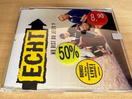 Echt – Wo Bist Du Jetzt? - Maxi CD