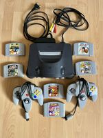 Nintendo 64 inkl. 2 Controller und Legenden-Games