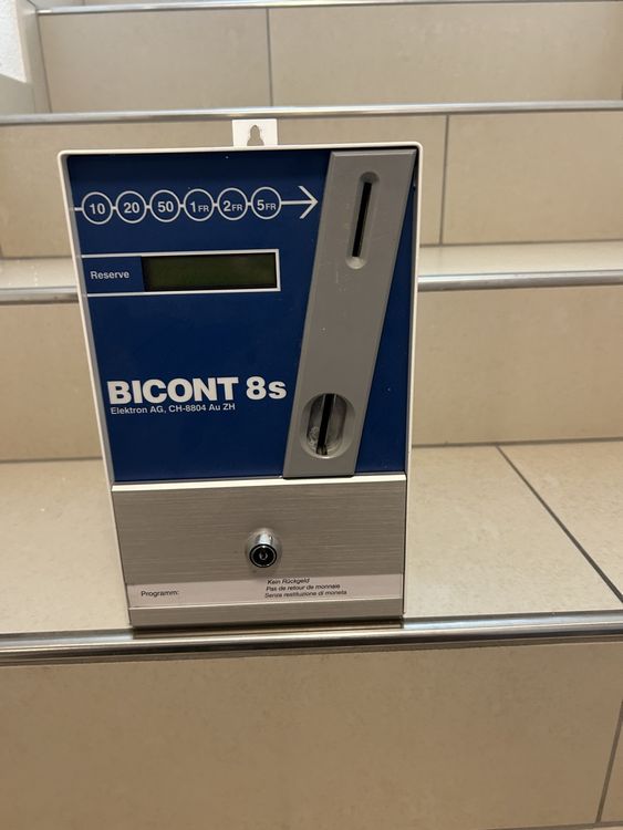 Münzautomat Bicont 8s zu verkaufen (Gebraucht) in Buchs SG für CHF 400 ...
