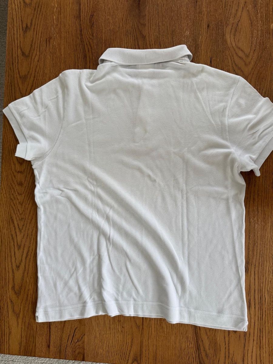 Lacoste Magliette Polo: Lacoste Poloshirt weiss Grösse 4/M – Usato da Küssnacht am Rigi venduto da Ebikoner 1