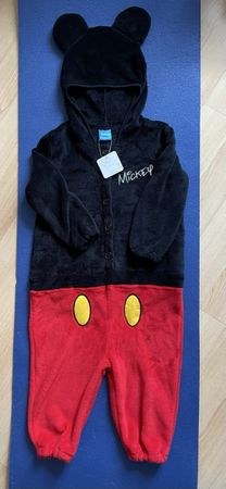 Disney Mickey Mouse Jumpsuit  – Gr. 115-125cm – NEU
