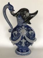 Kunstvolle Enten-/Schlangen Designer Vase