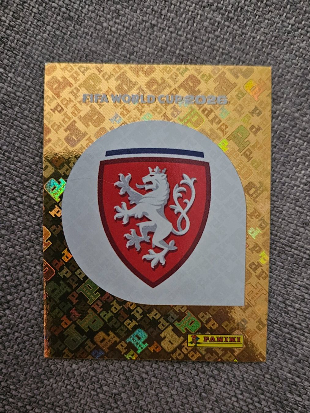 Panini Sammelbilder & Trading cards: CZE 1 Logo Tchechien Panini Sticker – Neu (gemäss Beschreibung) aus Basel von Berliner89