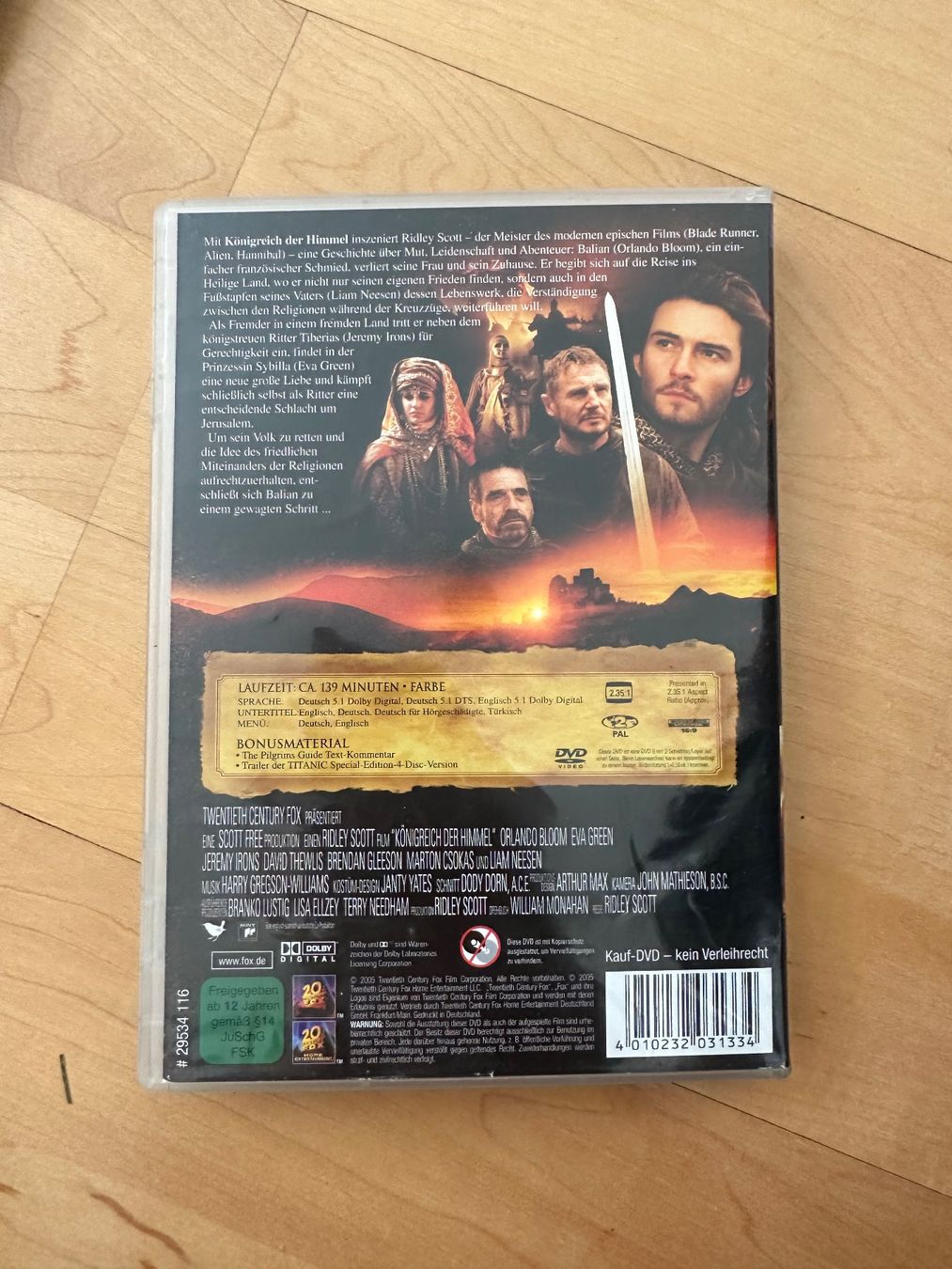 Alle DVDs: DVD Königreich der Himmel – Gebraucht aus Rothenburg von wer_g9fd 1