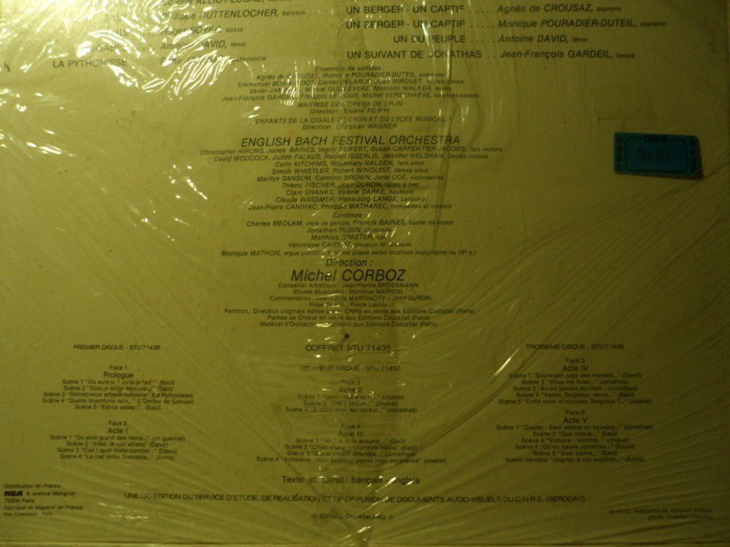 Schallplatten: David & Jonathan,  Michel Corboz, – Neu und originalverpackt aus Langnau i. E. von gf2_29jt 4
