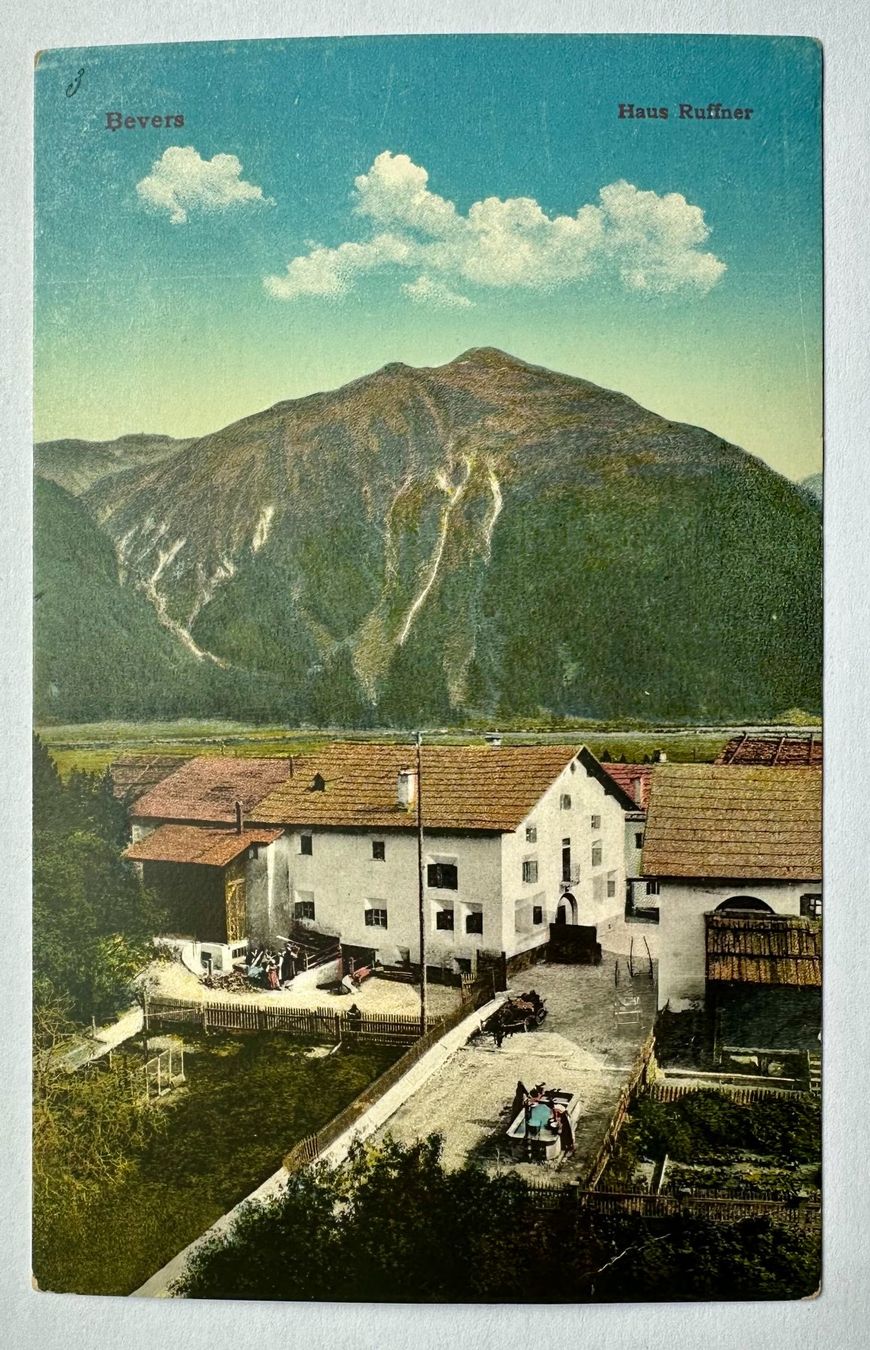 Cartoline postali: Alte Ansichtskarte, Haus Ruffner, Bevers, ungelaufen. – Usato da St. Gallen venduto da Ferdinand51