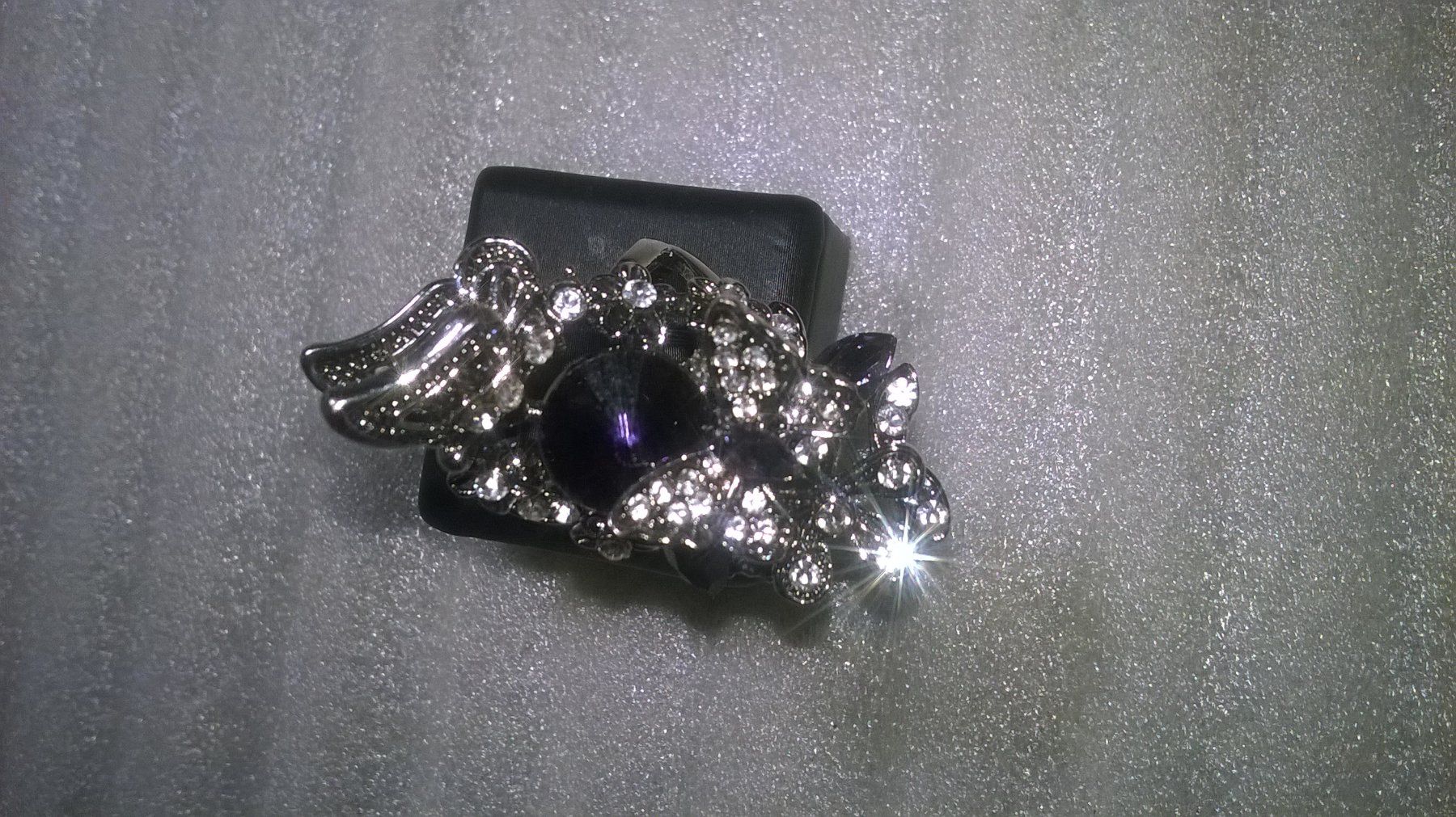 Ringe: RING MODESCHMUCK,,MIT ECHT KRISTALL – Neu (gemäss Beschreibung) aus Basel von bijoutrie_4 2