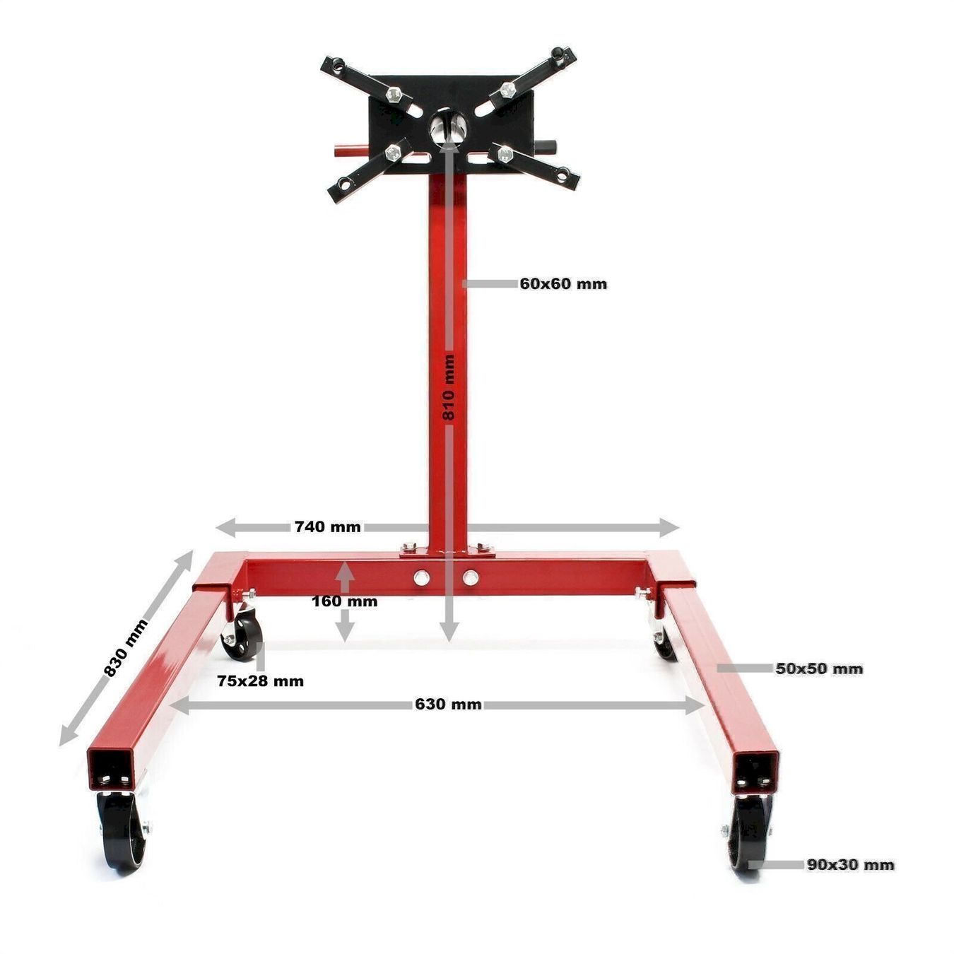 Alle Werkzeuge: WilTec 51744 Motorständer 570kg – Neu und originalverpackt aus Bottighofen von zaap 4