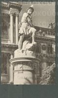 AK sw Lausanne VD Espl.de Montbenon, Guillaume Tell ≈ 1920