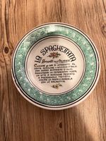 Dekorative La Spaghettata Keramikplatte, Wandteller, Top!