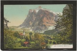 AK-PPC Grindelwald, Wetterhorn, ungelaufen [AKCH3]