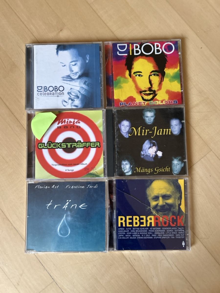 CD: CD-Sammlung div. Interpreten, Peter Reber, DJ Bobo, Mir-Jam – Usato da Hindelbank venduto da Kaktus130
