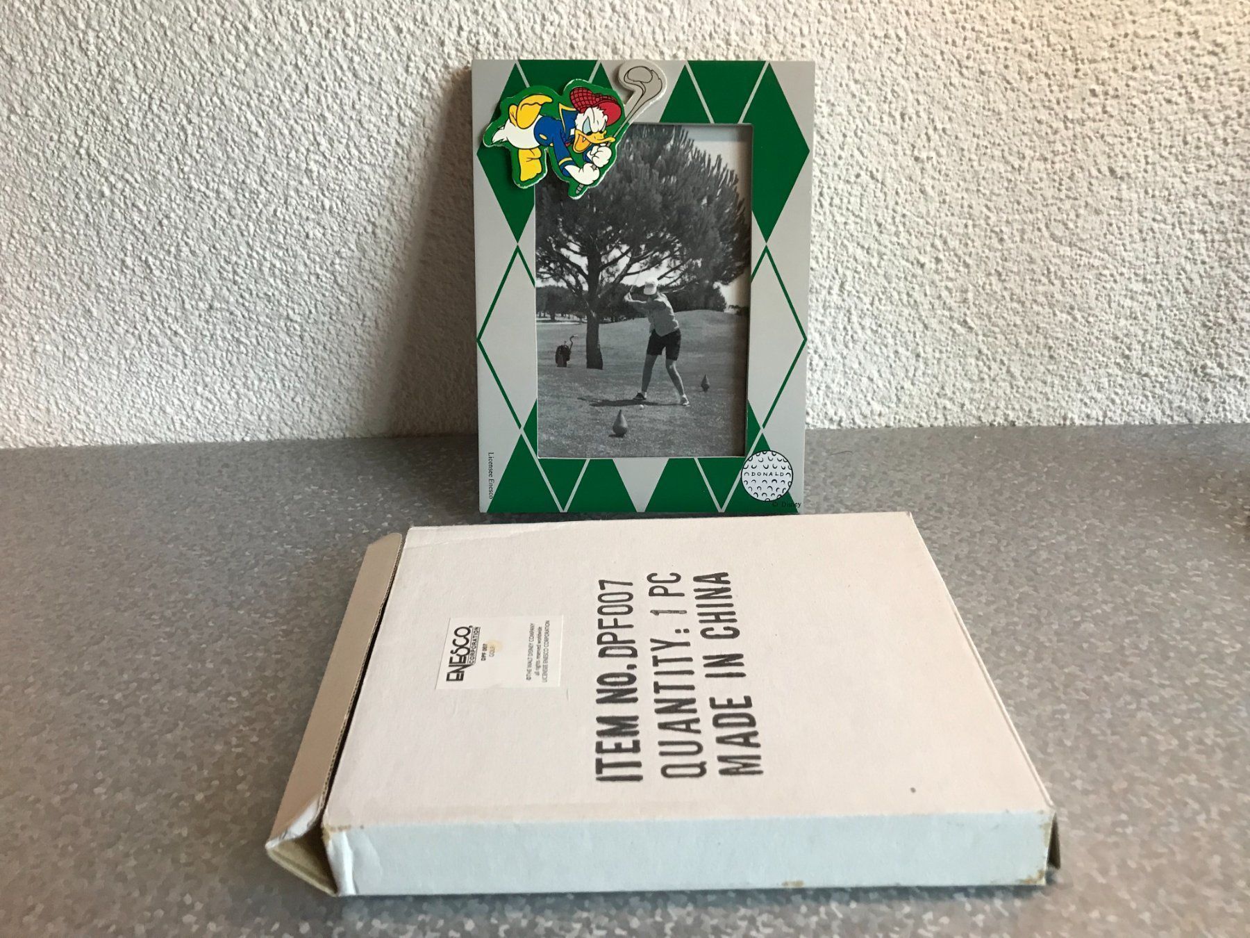 Bilderrahmen: Donald Golf Bilderrahmen mit OVP 90er – Gebraucht aus Hagendorn von Pokecollectorch 9