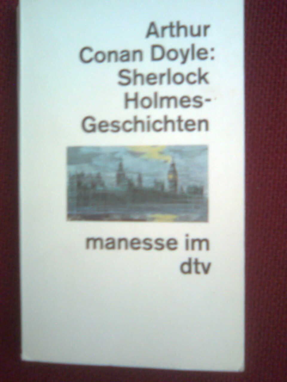 Libri: Arthur Conan Doyle Sherlock Holmes Geschichten – Usato da Basel venduto da Alacant