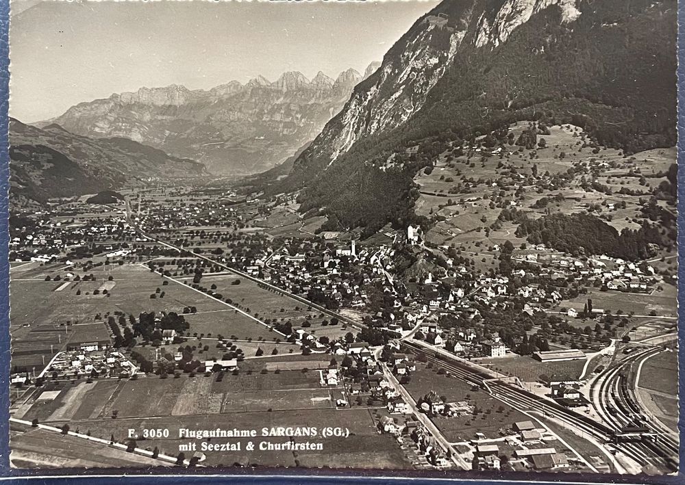 Flugaufnahme Sargans Kaufen auf Ricardo
