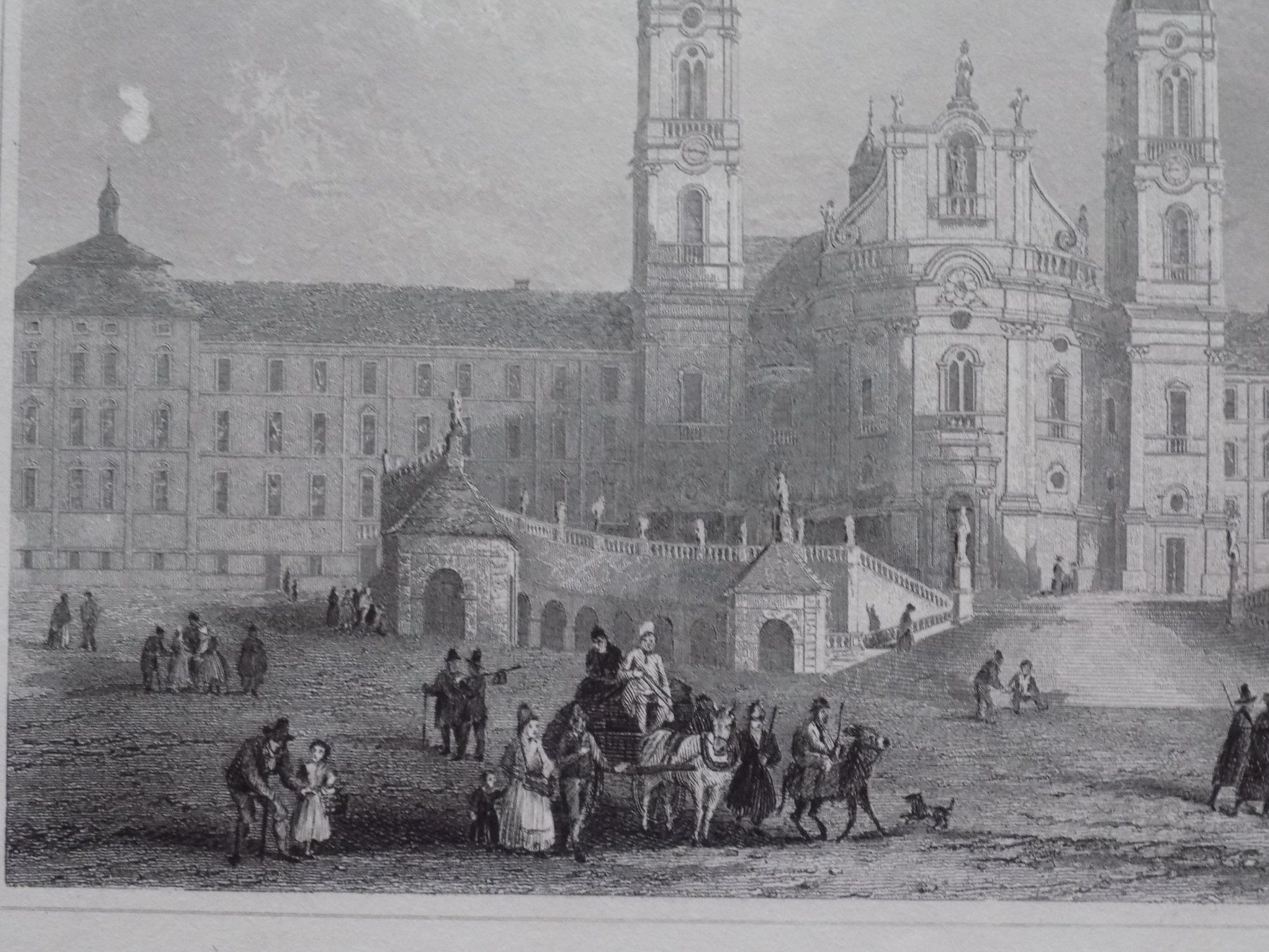 Incisioni: Klosterkirche Maria zu Einsiedeln – Usato da Risch venduto da Antikfee 2