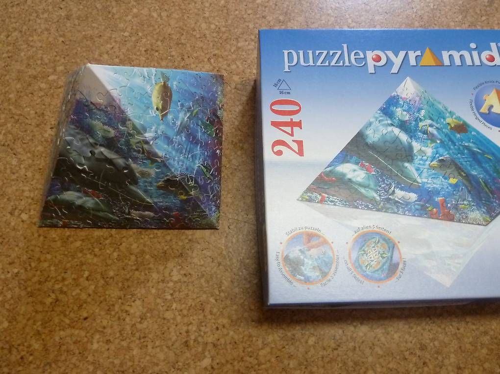 Ravensburger Puzzle: 240 Teile Ravensburger Unterwasserwelt Pyramide – Usato da Ueken venduto da dale02