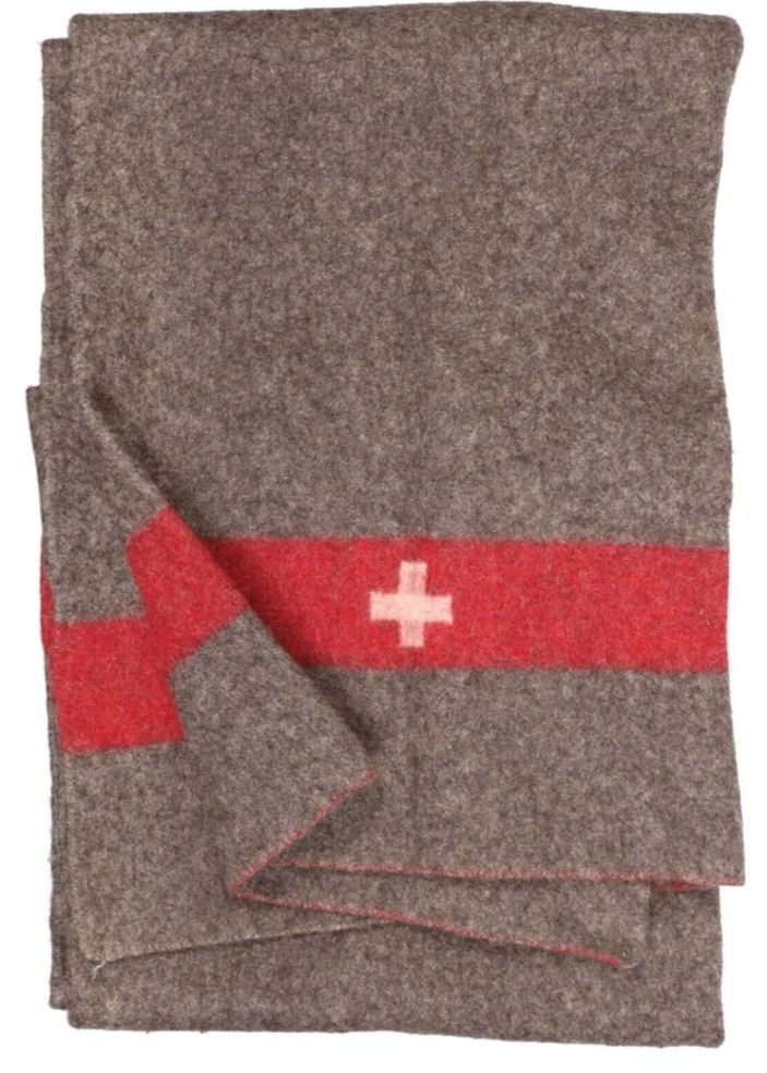 Schweizer Armee Coperte: Couverture de l'armée suisse – Nuovo e nell'imballaggio originale da Vugelles-La Mothe venduto da koz_q5v9